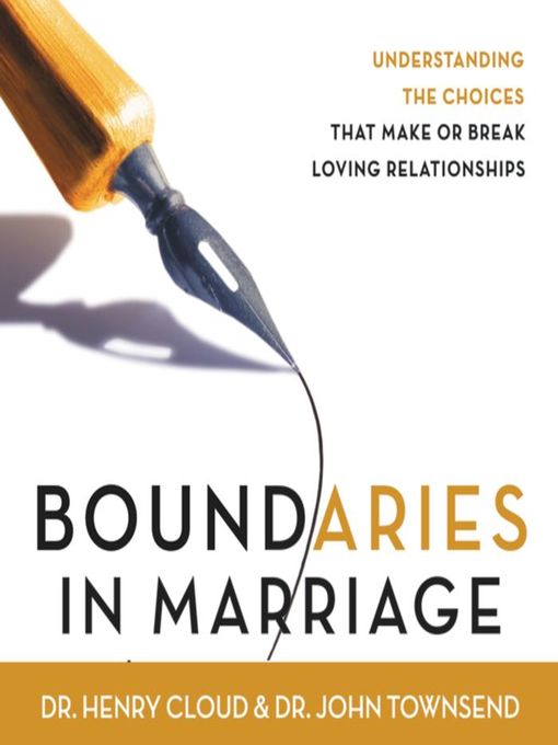 Cover image for Boundaries in Marriage